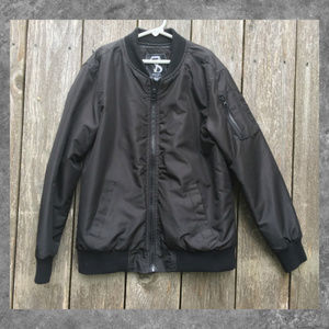 Seven Soul Black Flight Bomber jacket 10/12